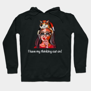 Cat on Head Hoodie